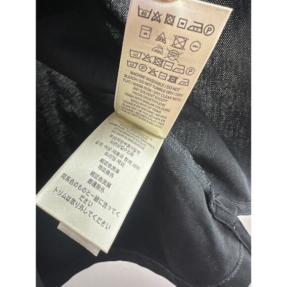 Burberry Cotton Pique Polo Shirt Black Nova Check Placket SS Embroidered Logo XL - Picture 10 of 12